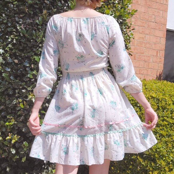 ❝ Youngland vintage 70s boho mini dress 🌷⋯ ❞ - Picture 11 of 12